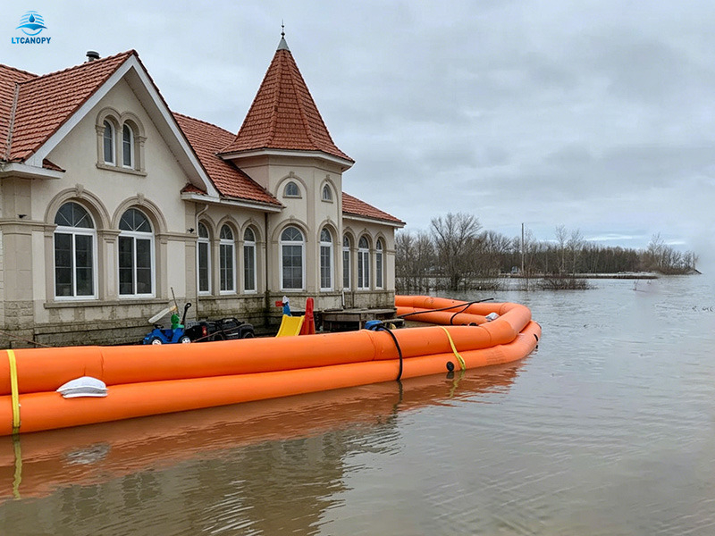 Multi Shape Inflatable Water Filled Flood Barrier