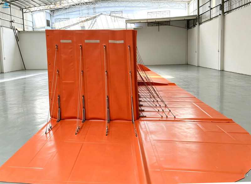 1.8m customized flood barrier for houses, heavy-duty protection against flooding