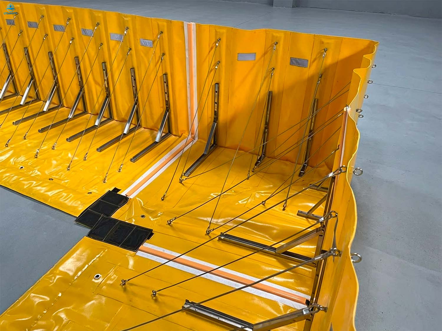 PVC L-type flood barrier, protect your safe home