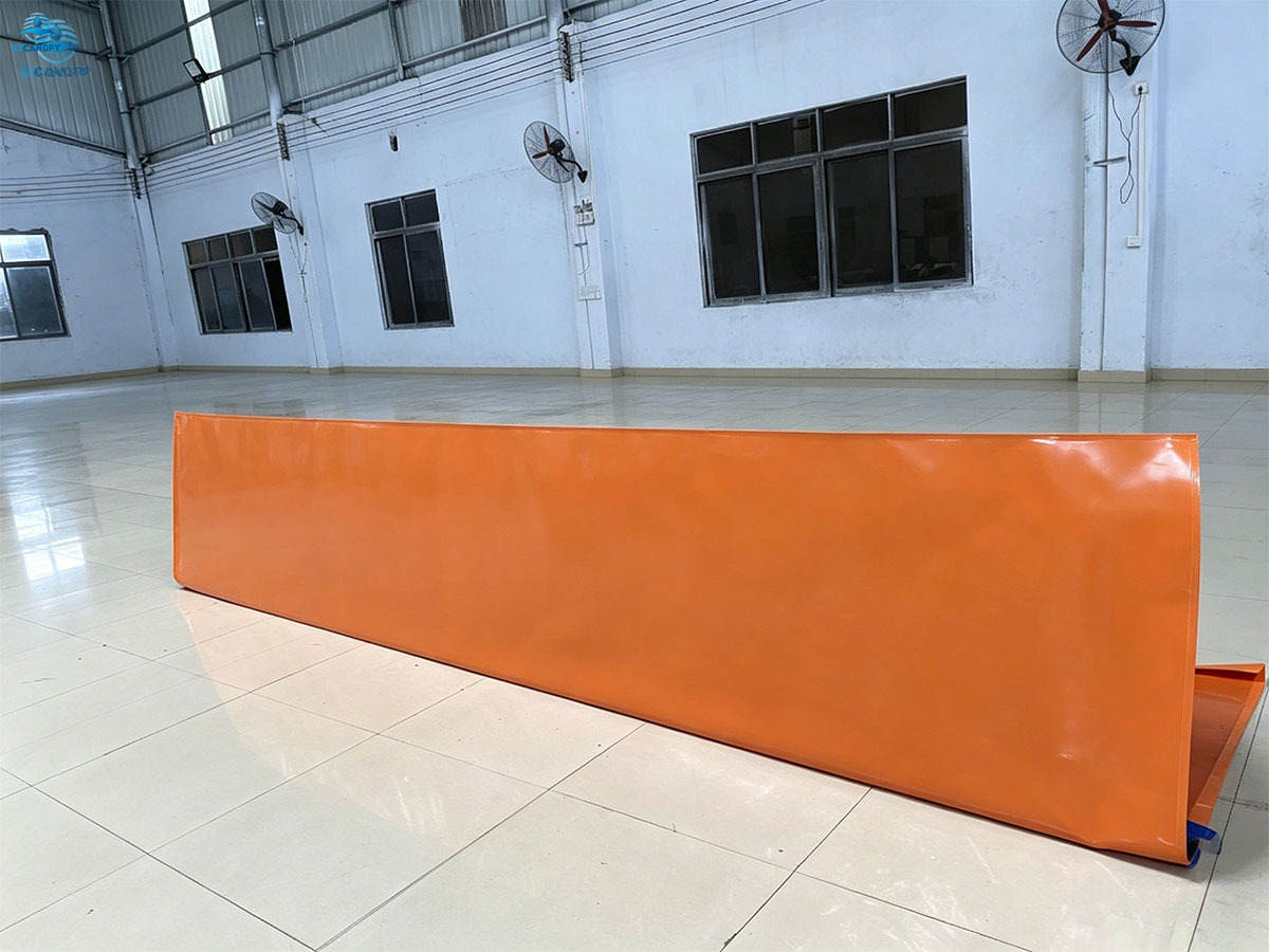 Flood Barrier Customized for Corner