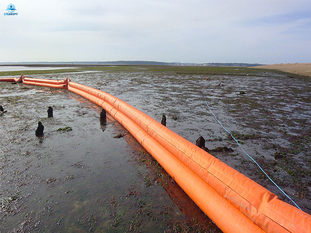 Curtain Boom ASTM Standard | PVC Oil Containment Boom Barrier