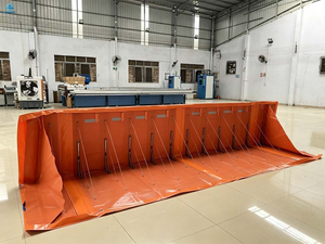 Flood Barrier Customized for Corner