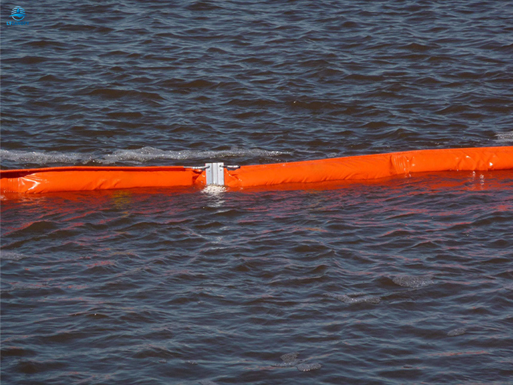 Curtain Boom ASTM Standard | PVC Oil Containment Boom Barrier