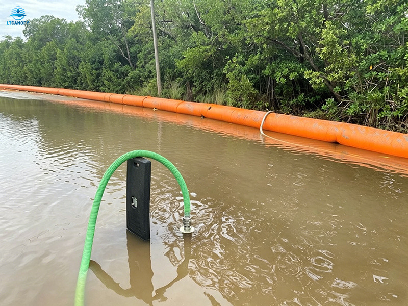 Multi Shape Inflatable Water Filled Flood Barrier