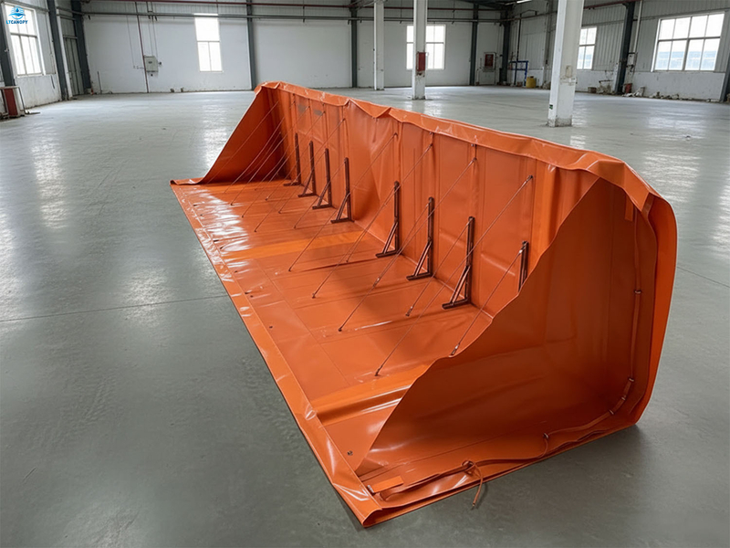Residential Flood Barrier with Door
